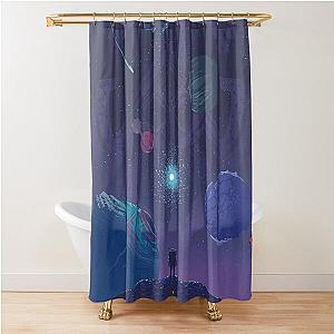 Outer Wilds Game Art Print Shower Curtain