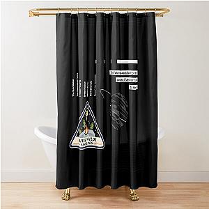 NASA-Inspired Outer Wilds Ventures Shower Curtain