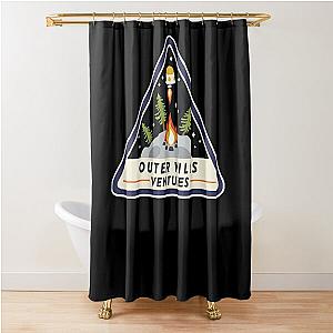 Outer Wilds Ventures Pullover Sweat Shower Curtain