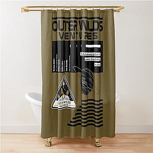 NASA-Inspired Outer Wilds Ventures   	 Shower Curtain