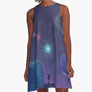 Outer Wilds Game Art Print A-Line Dress