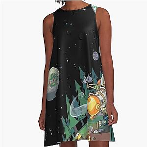 outer Wilds poster  A-Line Dress