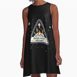 Outer Wilds Ventures Patch Essential . A-Line Dress