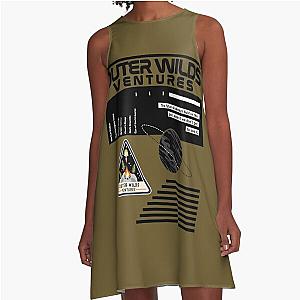 NASA-Inspired Outer Wilds Ventures   	 A-Line Dress