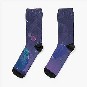 Outer Wilds Game Art Print Socks