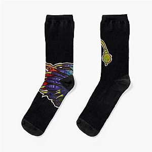 Outer Wilds Alien Anglerfish  	 Socks