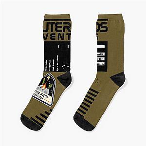 NASA-Inspired Outer Wilds Ventures   	 Socks