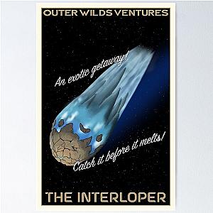 Outer Wilds - Interloper Travel Poster Poster