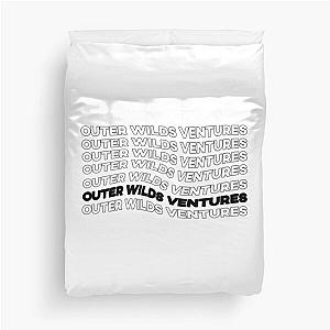 Outer Wilds Ventures (black) Duvet Cover