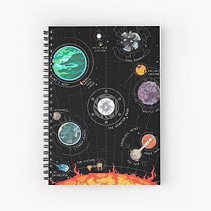 Outer Wilds System Spiral Notebook