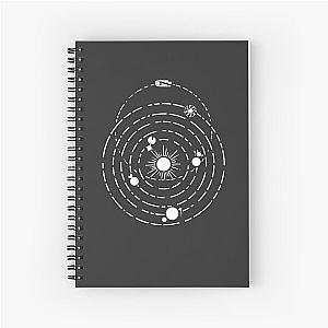 Outer Wilds Solar System Art Spiral Notebook