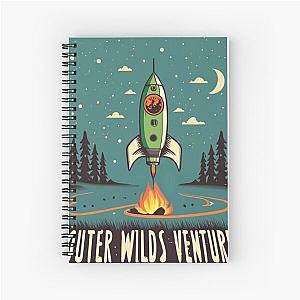 Outer Wilds Ventures Art Spiral Notebook