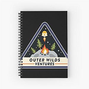 Outer Wilds Ventures Logo Spiral Notebook