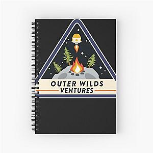 Outer Wilds Ventures Logo   Spiral Notebook