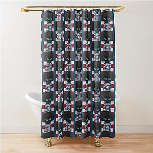 OutKast Atlanta black cat hip hop   Shower Curtain