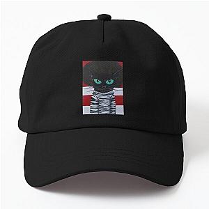 OutKast Atlanta black cat hip hop   Dad Hat