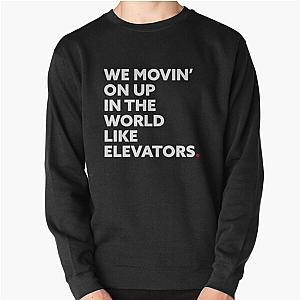 Outkast Elevators White Pullover Sweatshirt