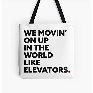 Outkast Elevators All Over Print Tote Bag