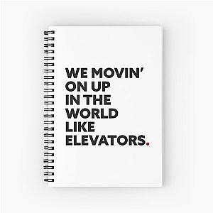 Outkast Elevators Spiral Notebook