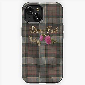 Dinna Fash, tartan Outlander iPhone Tough Case