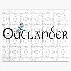 Outlander with Dragonfly Jigsaw Puzzle