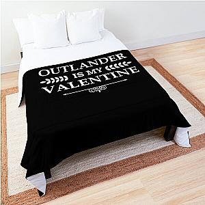Outlander Is My Valentine (White) Comforter