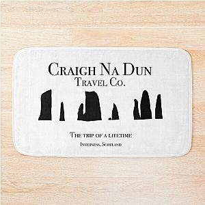 Outlander T-Shirt Craigh Na Dun Travel Co Bath Mat