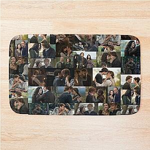 Outlander Photo Collage Art Bath Mat