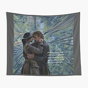 Jamie and Claire FraserOutlander quote Tapestry
