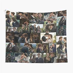 Outlander Photo Collage Art Tapestry