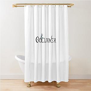 Outlander with Dragonfly Shower Curtain