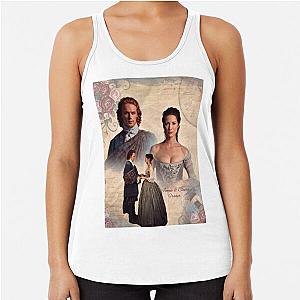 Jamie and Claire FraserOutlander Wedding Racerback Tank Top