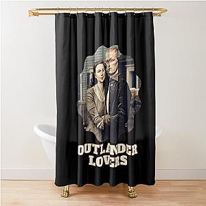 Outlander lovers community Shower Curtain