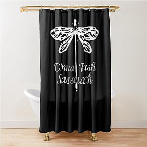 Dinna outlander art film for fans Shower Curtain