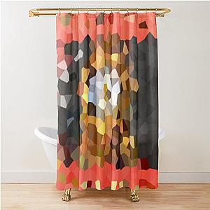 Outlander Vintage Cover Abstract Shower Curtain