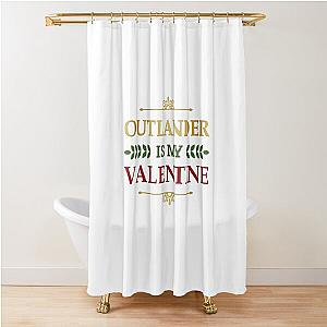 Outlander Is My Valentine (Gold Edition) - Premium Shower Curtain