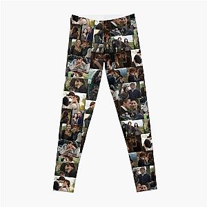 Outlander Photo Collage Art Leggings