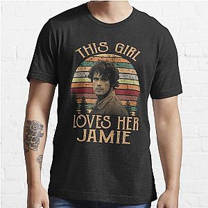 Outlander This Girl Loves Her Jamie Essential T-Shirt