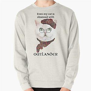 Funny Outlander Cat Pullover Sweatshirt