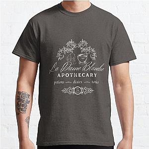 Outlander La Dame Blanche White Witch Apothecary - White Classic T-Shirt