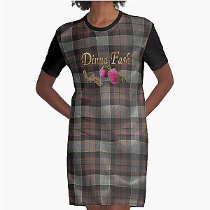 Dinna Fash, tartan Outlander Graphic T-Shirt Dress