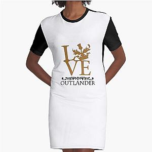 Outlander Merch Graphic T-Shirt Dress