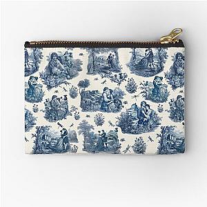 Outlander Toile de Jouy Zipper Pouch