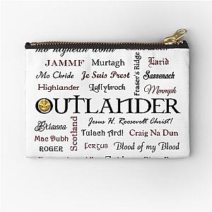 Outlander Characters Names Zipper Pouch