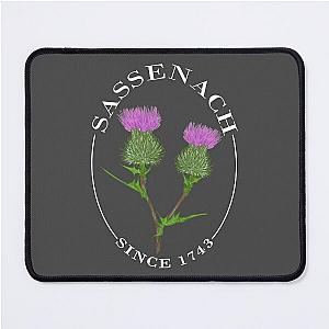 Sassenach Since 1743 WHITE - Outlander Inspired Mouse Pad
