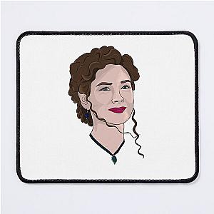 Claire Outlander Character Drawing Mouse Pad
