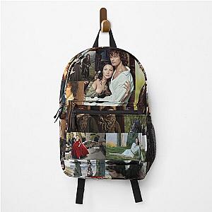 Outlander Cast Abstract Collage Backpack