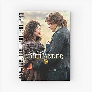 Outlander - Jamie & Claire Fraser - Diana Gabaldon 6 Spiral Notebook