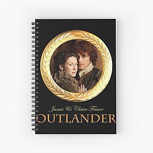 Jamie & Claire Fraser Outlander Spiral Notebook