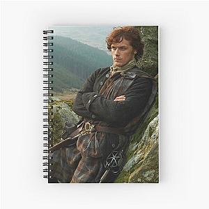Outlander Jamie Fraser  Spiral Notebook